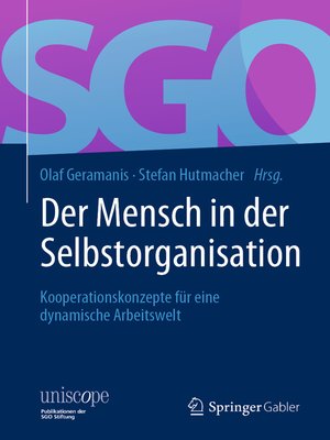 cover image of Der Mensch in der Selbstorganisation